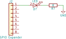 LED test schematic